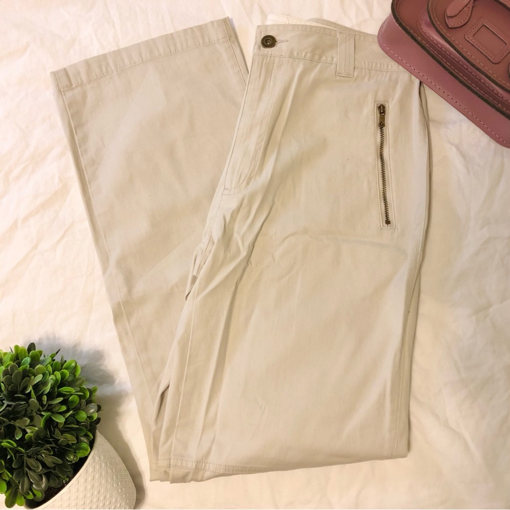 NWT Liz Claiborne Tabitha Stretch Straight Leg Khaki Pants Trousers